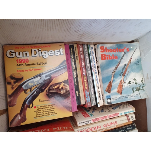 25 - Box of Gun Digest and other Journals