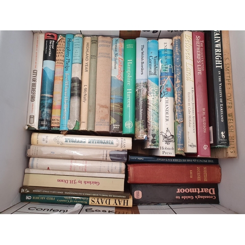 27 - Three boxes of Books; Regional interest including Suffolk, Highlands and Hebrides, Welsh Borders, Ha... 