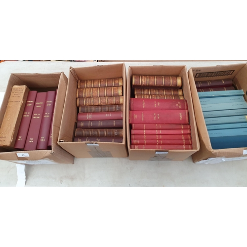 29 - Four boxes of Archaeological Journals, Antiquity Journals and Britannia Journals, etc.