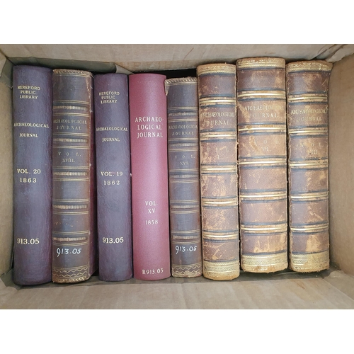 29 - Four boxes of Archaeological Journals, Antiquity Journals and Britannia Journals, etc.