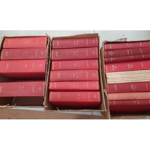 41 - Three boxes of Antiquity Journals