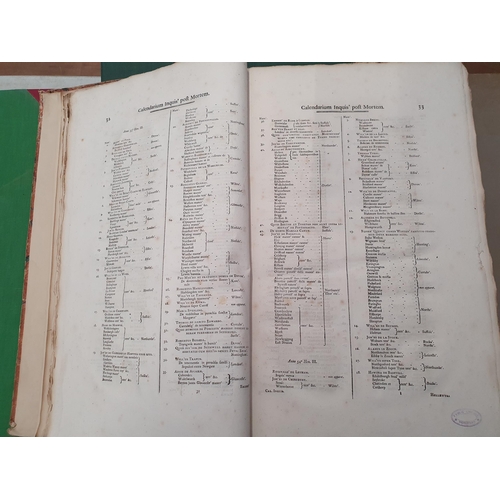 48 - Calendarium Inquisitionum Post Mortem sive Escaetarum, Vol. 1, 1806