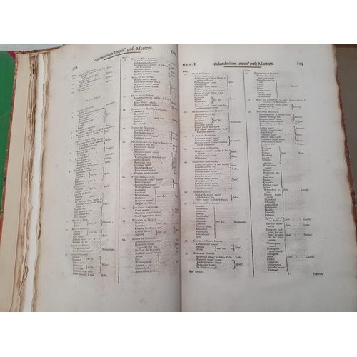 48 - Calendarium Inquisitionum Post Mortem sive Escaetarum, Vol. 1, 1806