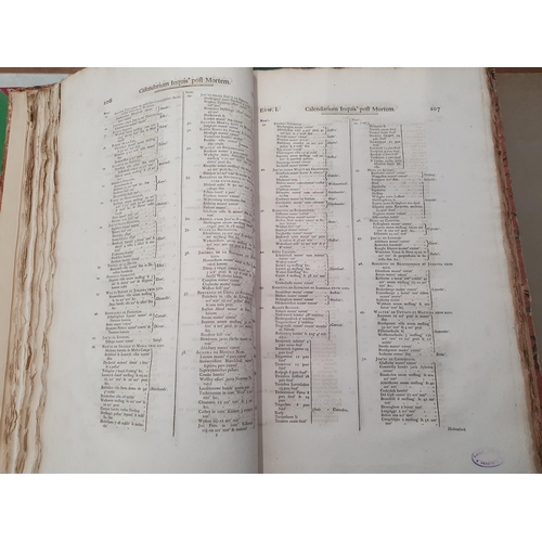 48 - Calendarium Inquisitionum Post Mortem sive Escaetarum, Vol. 1, 1806