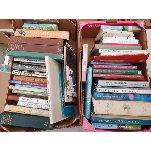 59 - Two boxes of Books; Ornithology, Natural History and Falconry