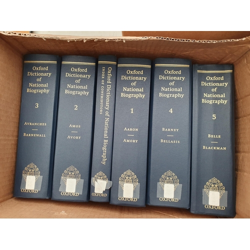 69 - Three boxes; Oxford Dictionary of National Biography