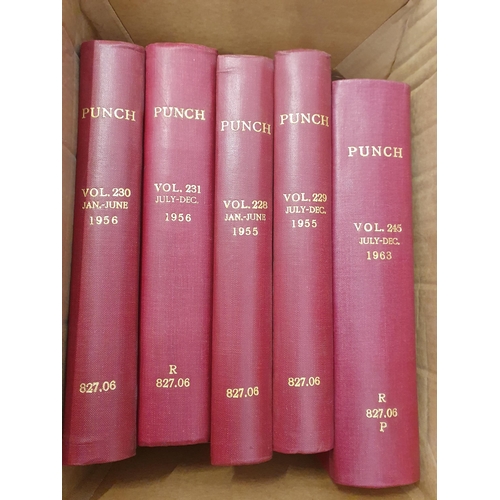 7 - Six boxes of Punch; 1950's, 60's and 70's