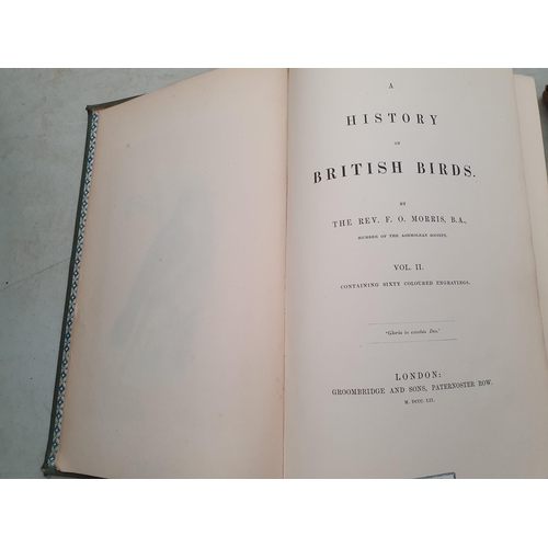 77 - MORRIS, Rev. F.O, 'A History of British Birds, 4 Vols, published by Groombridge and Sons, Paternoste... 