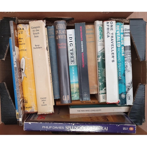 96 - Seven boxes of Books including Woodlands, Africa, Rural interest, etc.