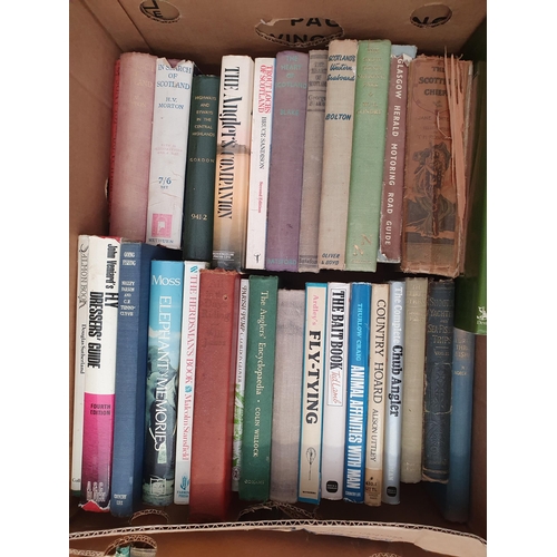 96 - Seven boxes of Books including Woodlands, Africa, Rural interest, etc.