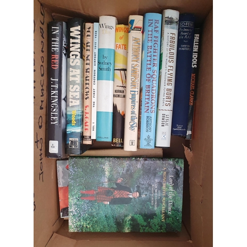 96 - Seven boxes of Books including Woodlands, Africa, Rural interest, etc.