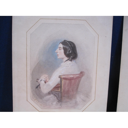 432 - WILLIAM HUNT. Resting at a way-side , signed, watercolour, unframed, 11 1/4 x 8 in; a watercolour by... 