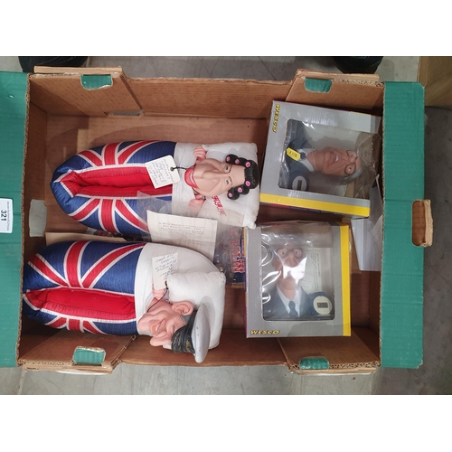 321 - A box of Spitting Image Toys (R5)