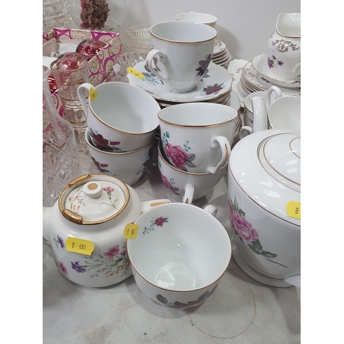 338 - A collection of Glasses and Tea Wares (R5)