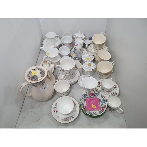 346 - A Royal Doulton 'Simplicity' part Tea Service, Royal Doulton 'Adrienne' and other Teaware, etc. (R5)