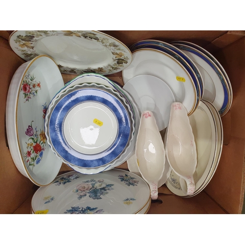 352 - Three boxes of assorted Dinnerware (R5)