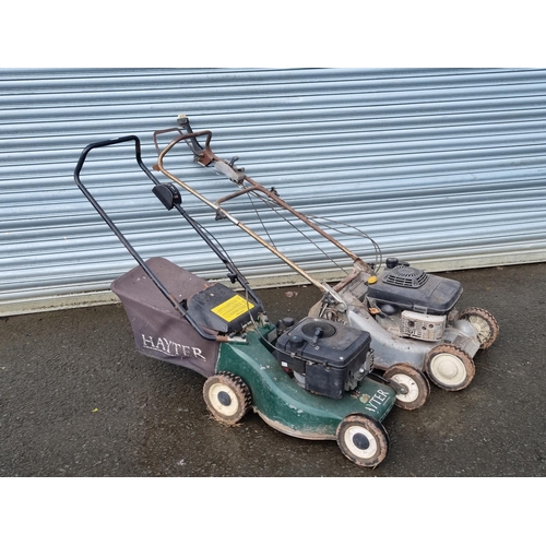 520 - A Hayter petrol Lawn Mower and another petrol Mower