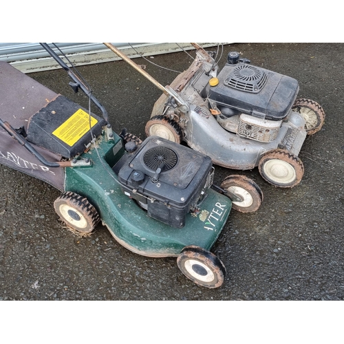 520 - A Hayter petrol Lawn Mower and another petrol Mower