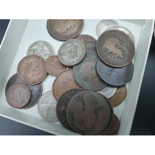 97 - A white metal combined Vesta and Sovereign Case in the form of a book, two Indian Coins, quantity of... 