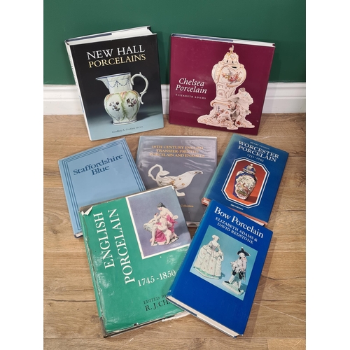 16 - Seven Porcelain reference Books including, 