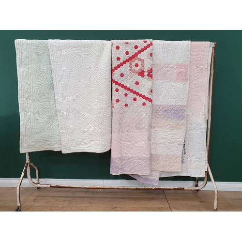 477 - Two patchwork Quilts and another Quilt (R3)