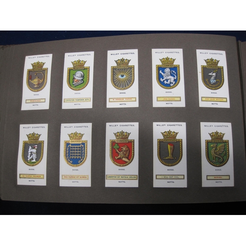 501 - An extensive collection of Cigarette Cards: themes include armorial emblems, , hunting subjects, Flo... 