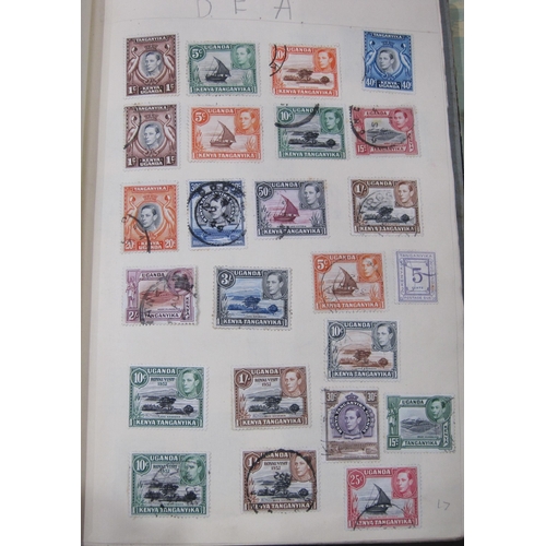 507 - An album containing Australian and other stamps; and A box containing a miscellaneous All World Stam... 