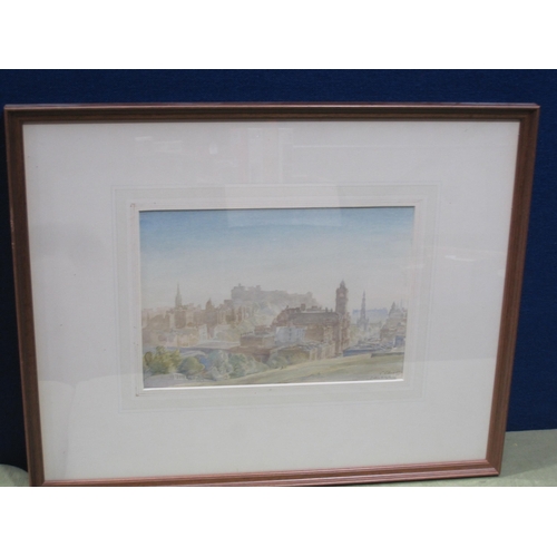 544 - CHARLES CHESTON. Edinburgh, signed, and further inscribed and dated 'Edinburgh 35', watercolour, 9 1... 