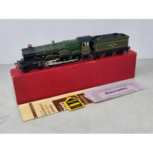 1001 - A boxed Hornby Dublo 2220 'Denbigh Castle' Locomotive, unused and in mint condition, box in superb c... 