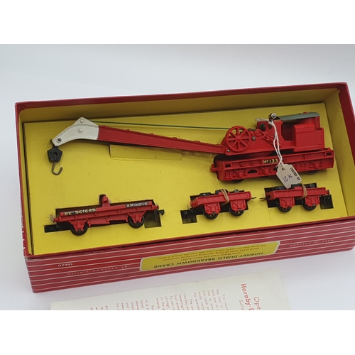 1054 - A boxed Hornby Dublo Export 4820 Breakdown Crane, unused. Crane in mint condition showing no signs o... 