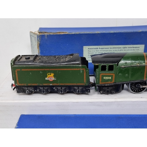 1078 - A boxed Hornby Dublo EDL12 gloss 'Duchess of Montrose' with associated unboxed Tender and a boxed ED... 