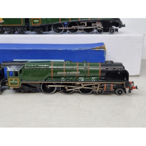 1078 - A boxed Hornby Dublo EDL12 gloss 'Duchess of Montrose' with associated unboxed Tender and a boxed ED... 