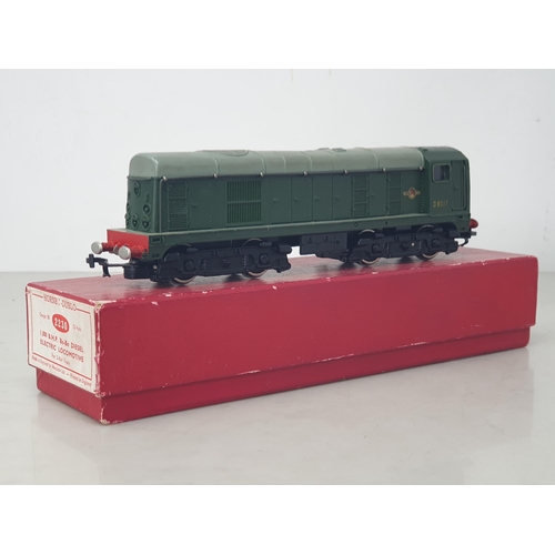 1093 - A boxed Hornby Dublo 2230 Bo-Bo diesel Locomotive, model Ex, box VG