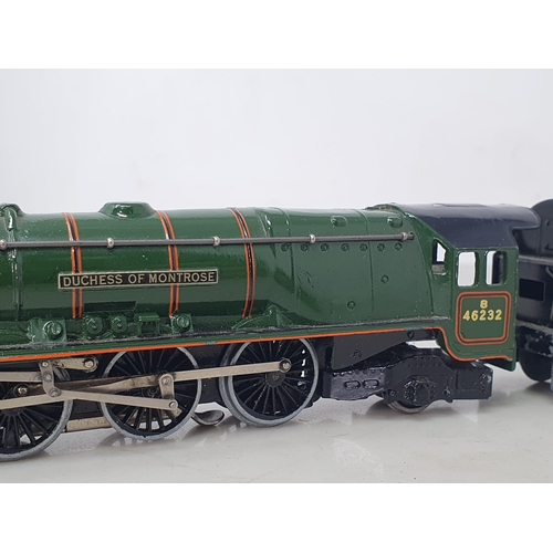 1096 - A boxed Hornby Dublo EDL12 gloss 'Duchess of Montrose' Locomotive and unboxed associated Tender, loc... 