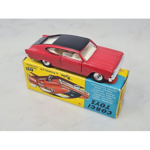 1151 - A boxed Corgi Toys No.263 Marlin by Rambler Fastback, Nr M, box Ex plus