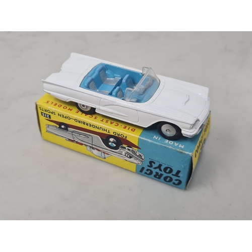 1153 - A boxed Corgi Toys No.215 Ford Thunderbird Open Sports, Nr M, box Nr M