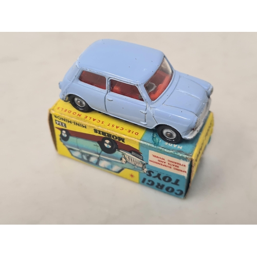 1158 - A boxed Corgi Toys No.226 Morris Mini-Minor, VG, box VG