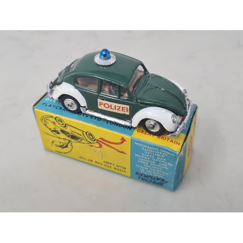 1159 - A boxed Corgi Toys No.492 Volkswagen European Police Car, Nr M, box Ex