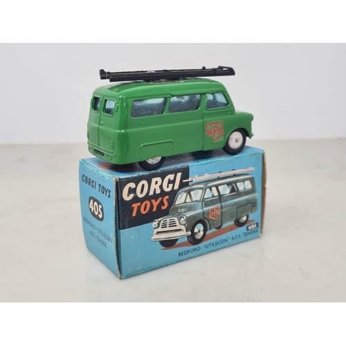 1162 - A boxed Corgi Toys No.405 Bedford 'Utilecon' Tender, Nr M, box VG-Ex