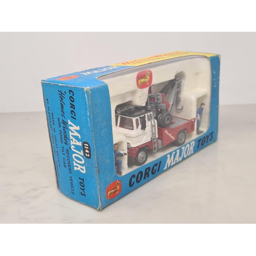 1165 - A boxed Corgi Major No.1142 Holmes Wrecker Recovery Vehicle, M, box Ex plus