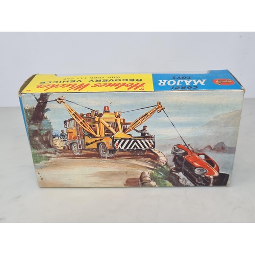 1165 - A boxed Corgi Major No.1142 Holmes Wrecker Recovery Vehicle, M, box Ex plus