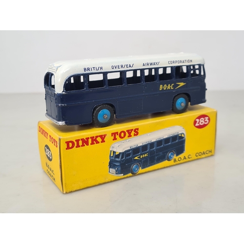 1171 - A boxed Dinky Toys No.283 B.O.A.C. Coach, Ex, box Ex plus