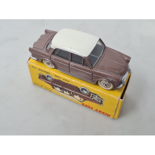 1174 - A boxed French Dinky Toys No.531 Fiat 1200 'Grande Vue', Ex, box VG