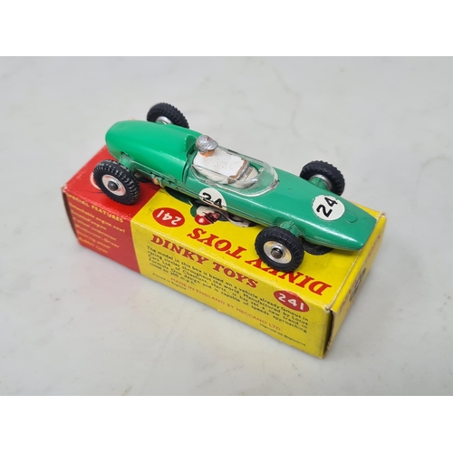 1176 - A boxed Dinky Toys No.241 Lotus Racing Car, Ex plus, box Ex