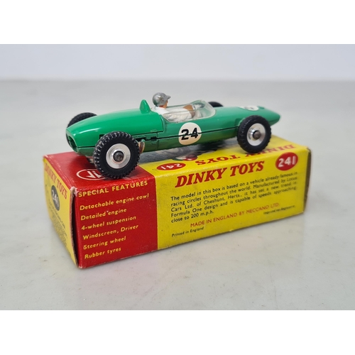 1176 - A boxed Dinky Toys No.241 Lotus Racing Car, Ex plus, box Ex