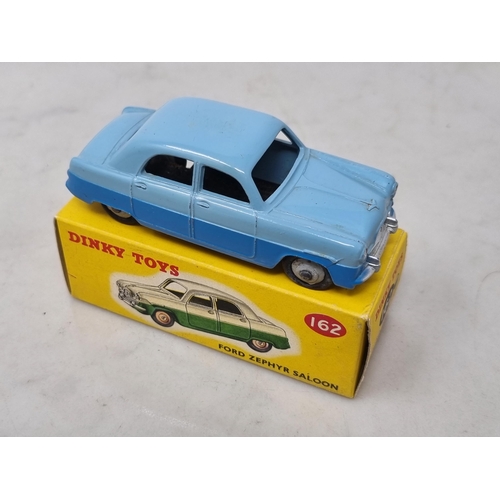 1205 - A boxed Dinky Toys two-tone blue Ford Zephyr, Nr M-M, box superb