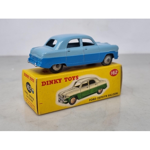 1205 - A boxed Dinky Toys two-tone blue Ford Zephyr, Nr M-M, box superb