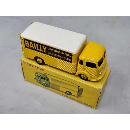 1234 - A boxed French Dinky Toys No.33AN Simca Cargo 'Bailly', Nr M-M, box Ex