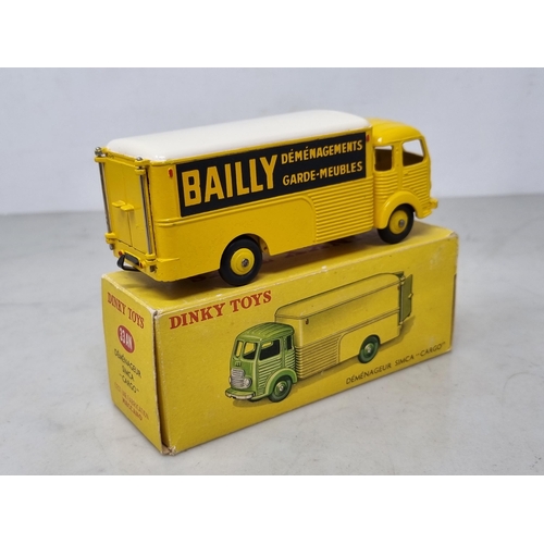 1234 - A boxed French Dinky Toys No.33AN Simca Cargo 'Bailly', Nr M-M, box Ex