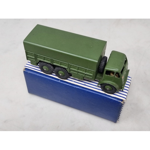 1252 - A boxed Dinky Toys No.622 10-ton Army Truck, Nr M-M, box Ex